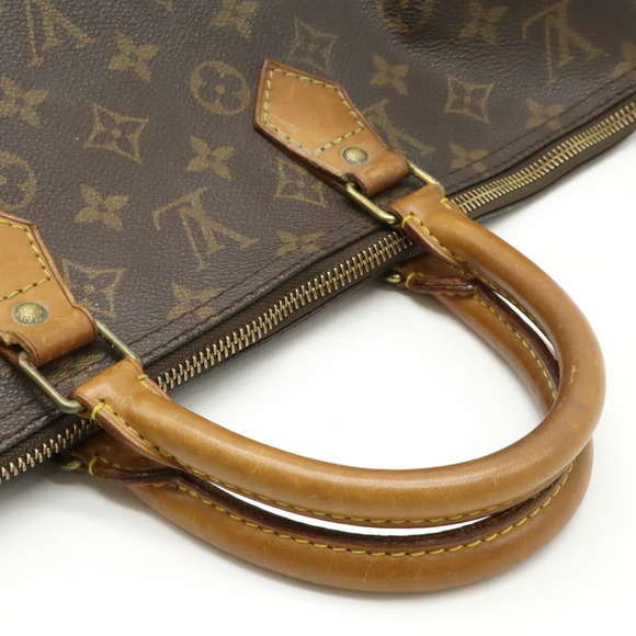 LOUIS VUITTON Brown Monogram Speedy 40 Bag - Picture 5 of 9